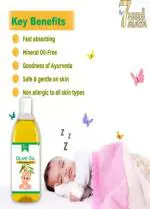 7Herbmaya Olive Oil (Jaitun Tail)- Baby Massage Oil, Moisturizes Skin, Healthy Baby Skin (100 ml)