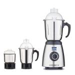 KENT 16061 800W 3 Speed Control Super Smart Mixer Grinder (Silver)