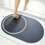 KATHIYAWADI Water Absorbing Non-Slip Floor mat for Bathroom Kitchen Mat