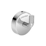 Plantex Brezza Stainless Steel Robe Hook/Cloth Towel Hanger/Bathroom Accessories (Chrome) Pack of 1