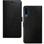Coverview Flip Cover for Samsung Galaxy A50s, Samsung Galaxy A30s, Samsung Galaxy A50 - Charcoal Black