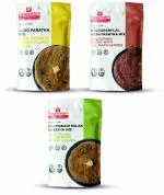 Tanawade's SMART FOOD Paratha , Instant Aloo Paratha, Lal Math Paratha, Palak Paratha Mix, Ready To Cook, Home Food With Hand Picked Flavours - Pack Of 3