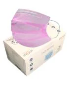 LA'FORTE 3Ply Face Mask with Nose Clip, 100 Pcs, Pink