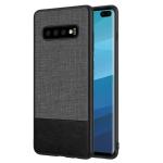 Foso Samsung Galaxy S10 Plus Grey Faux Leather Back Cover 17.6 x 10.8 x 1 cm