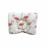 Elementary Premium Memory Foam Baby Head Shaping Pillow - Multicolor, Flamingo