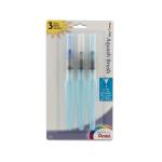 Pentel Arts Aquash Water Brush | Fine, Medium and Broad Tip | Nylon Brush (XFRH)