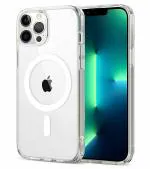 Star Craftune Apple iPhone 13 Pro Max 5G Magnetic Case Clear, Compatible with Magsafe Charging, Slim Fit Protective Cover for Apple iPhone 13Pro Max, 5G , Shockproof Soft Silicone TPU Bumper, Crystal Clear Anti-Yello