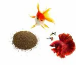 Colourful - Hi Protein & Fiber Fish Food for All Types of Aquarium Fish (1.2mm Small, 900g)