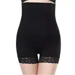 XIANCO Women's Nylon spandex No rolling down high waist tummy control, shaper