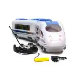 Honeybun Remote Control Electric Subway Train with Lights and Sounds