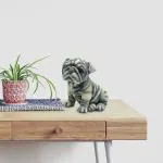 pujaNpujari Pug Dog Showpiece for Living Room, Home & Office Decor and Gift