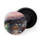 Dhcrafts Multicolor Metal Pushkar Lake Ajmer Printed Fridge Magnet, 5.8 Cm