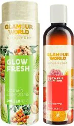 GLAMOUR WORLD Ayurvedic Glow Fresh & Glow Fair Solution (2 Items in the set)