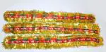 BHAKTI 2 SHAKTI MAKING WORSHIP SPECIAL - Navratri Fancy Mata Chunri Patti - 90 cm long (Pack of 24) | Kanya Poojan Chunri | Fancy design Jai Mata Di Head Band