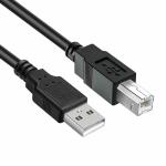 CABLES MASTER USB 2.0 Cable - A-Male to B-Male - for Personal Computer, Printer(3 Meters) , Black