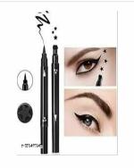 OSMB 2 in 1 eyeliner star eyeliner & stamp waterproof and long lasting pack of 1