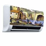 Qth COLOURFULL DESIGN AC STICKER SUITABLE FOR ALL TYPE OF AC QTH-AC-7638