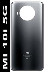 FRIENDZZWORLD Midnight Black Glass Back Panel For Xiaomi Mi 10I