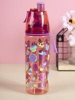 Market 99 Red 500Ml Transparent Plastic Water Bottles