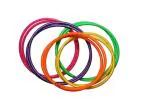 Fitfix Plastic Assorted Collapsible Hula Hoop Exercise Ring - 30 Inch (Pack Of 2)