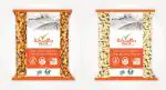 Ritually Pure 100% Organic | Badam + Kaju | 1 Kg Each | Pack of 2 | 2 Kg Pack