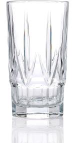 Rcr Cristalleria Italiana Crystal Clear Luxion Non Leaded Crystal Juice Glass Tumbler 520 ml (pack of 6)