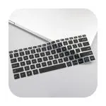 Saco Black Keyboard Skin For Xiaomi Redmi Book 14(CKS-XI-376-0-BC)