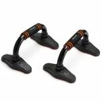 HEAD Push Up Bar Stand For Gym & Home Exercise (BLACK) For Building Muscle and Better Performance