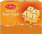 Yuvraj Patisa Soan Papdi ( orange) Sweets    Box Pack (400 g)