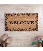 SWHF Premium Coir Mat ; welcome