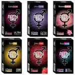 NottyBoy Unique Edition Flavour Pack| 4in1 1500 Dots, Ultra Ribbed, Over Time Condoms - 60 Pieces