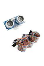 Robotbanao HC SR04 Ultrasonic Distance Module Sensor with 120 Pieces Jumper Wires RB_311291