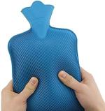 ShopiMoz Rubber Hot Water Bag for Muscle Pain & Pain Relief - Pack of 1 (Multicolor)