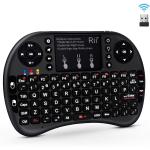 Qwx_1431_Mini Wireless Keyboard with Touchpad Mouse, 2.4ghz Smart Connector