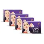 Kisra Premium Acne Prone Skin - Controls Acne - Clears Out Clogged Pores - Formulated Specially Create a Barrier Against Acne Development - Soap 100g (Pack Of 4)