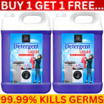 BLISS & BLUSH Washing Machine Liquid Detergent 10 liter For Removing Tough Stains, Liquid Detergent - Front Load Washing Machines