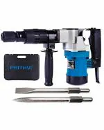 PRITHVI P210 Powerful Demolition Hammer Corded Electric 5Kg Concrete Breaker 1200Watt 17mm with Chisel Bit (PREMIUM BLUE)