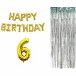 Acril COMBO OF HAPPY BIRTHDAY FOIL BALOON-6 yr