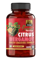 Humming Herbs Citrus Bergamot 15500mg Supplement for Healthy Cholesterol Level - 90 Capsules