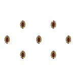 Comet Busters Maroon Stone Bindi For Women