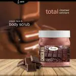 Luster Chocolate Face & Body Cream Scrub | Helps Cleansing & Dead Skin Remover - 500ml