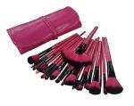 Puna Store 24 Piece Makeup Brush Set (Pink)