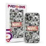 PROSKINS - Marvel Monochrome 3D Textured Mobile Back Skin/Sticker Only for OnePlus Nord 2 (Pack of 1)