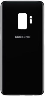FRIENDZZWORLD Black Glass Back Panel For Samsung Galaxy S9