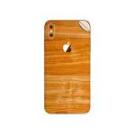 GADGETSWRAP Printed Vinyl Skin Sticker for Apple iPhone X/Xs - wood background 3