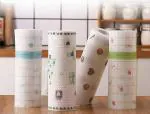 PXBQ Non Woven Reusable and Washable Kitchen Printed Tissue Roll Non-stick Oil Absorbing Paper Roll Kitchen Special Paper Towel Wipe Paper Dish Cloth Cleaning Cloth 50 sheets pack of 1