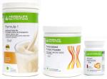 Herbalife Nutrition F1 Banana Plus Pp 200 G Plus Afresh Elaichi For Weight Loss Plant-Based Protein (Set Of 3)