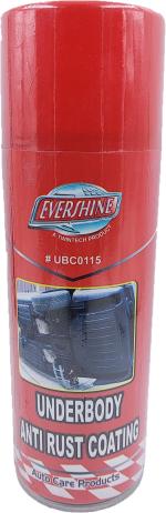 Evershine Under Body Anti Rust Coating for Cars & Bikes Black Spray Paint 500 ml (Pack of 1)