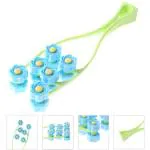 AHCS Facial Massager Roller Portable Flower Shape Face Roller Massager Anti Wrinkle Face Lift Slimming Face Relaxation Beauty Tools