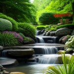 Love Creation A4 Size poster print for creative wall art- tranquil-garden-8249( Sticker)